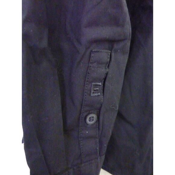 NWT Everlane Minimalist Black Oversized Long Sleeve Button Down Shirt XXS Cotton - Picture 6 of 8